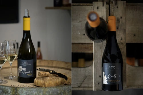 Cuv&eacute;es de vins d'Anjou : blancs, rouges et ros&eacute;s